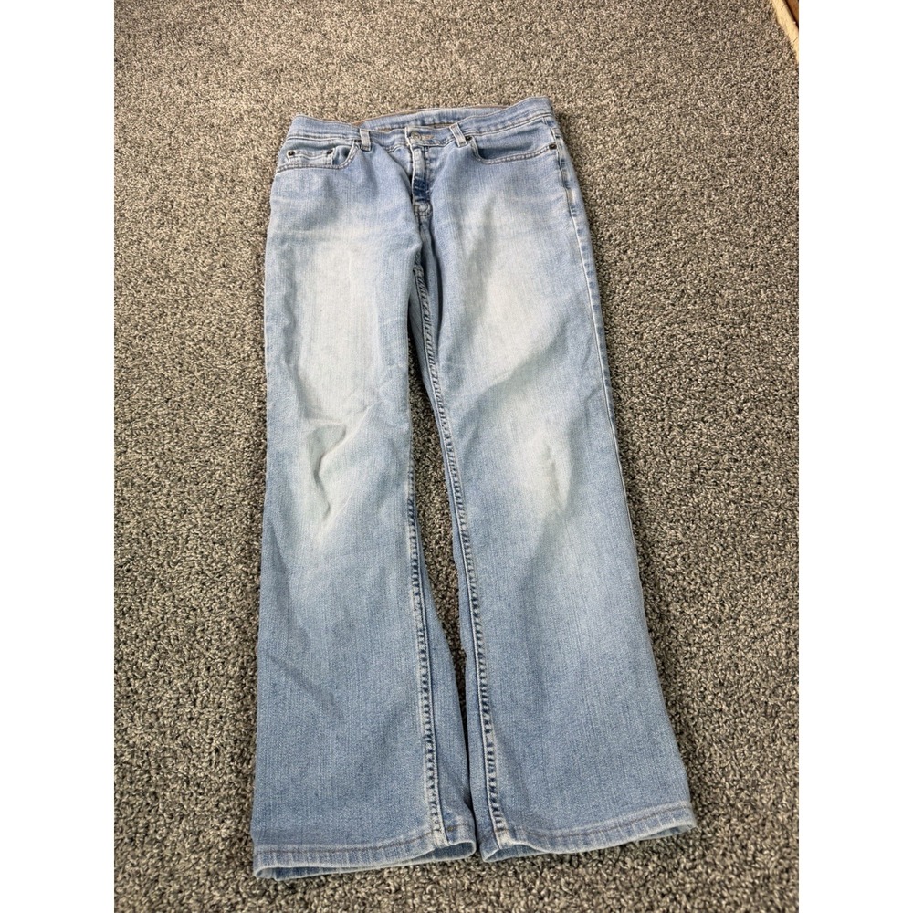 Vintage Y2K Levi's 505 Straight Jeans Women's Size 12 Blue